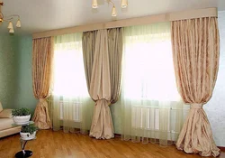Какие шторы повесить в гостиной фото