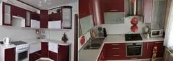Кухня угловая на 8 кв м фото с холодильником