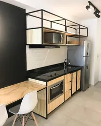 DIY loft style kitchen design