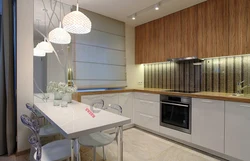 One-room kitchen design