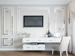 Dressing table in the living room photo