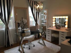 Living room vanity design