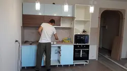 Kitchen installation step by step photo