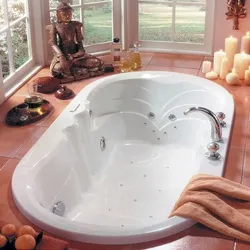 Дызайн вялікай ваннай