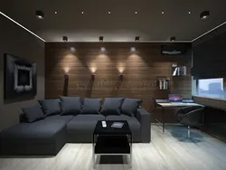 Design of a dark room in an apartment