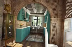 Kitchen interior in oriental style