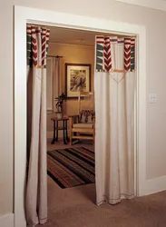 Curtains photo in the hallway