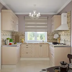 Small Kitchens Photos In Light Colors