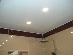 Banyoda asma tavanların fotoşəkili
