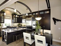 Square kitchen ceiling design