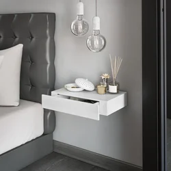 Bedside tables for bedroom hanging photos