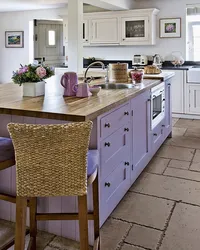 Lavender Kitchen Photo