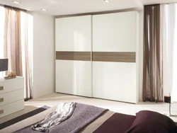 Photo of bedroom wardrobes in light colors