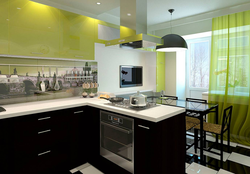 Plastic kitchen interior design