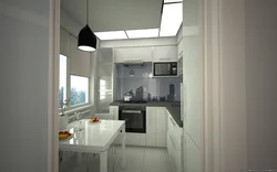 Kitchen Design In Khrushchev Two-Room Apartment