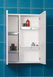 Photo of wall cabinets in the bathroom
