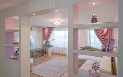 Room partitions in apartment design