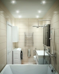 Bathroom 9 sq m design