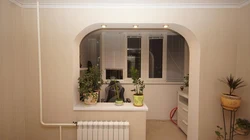 Kitchen converted into bedroom photo