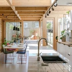 Extension kitchen design photo