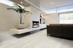 Modern floor design in an apartment