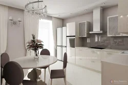 Кухня светлая дизайн комнаты