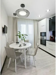 Bright kitchen room design