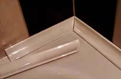 Пластиковый бордюр для ванной фото