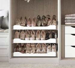 Hallway space for shoes photo