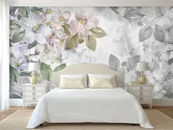 Photo wallpaper in the bedroom