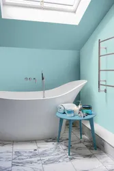 Bathroom Design With Painted Walls