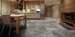 Плитка в кухне гостиной на полу реальные фото