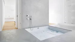 Banyoda mikrosement fotoşəkili