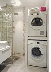 Встраиваемые стиральные машины в ванной фото