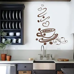 Kitchen decor photo stickers