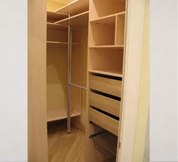 Dressing room in closet 2 by 2 photo