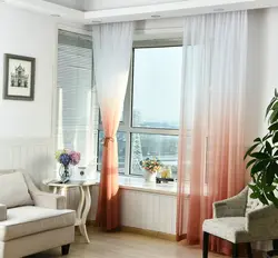 Bedroom balcony curtains photo