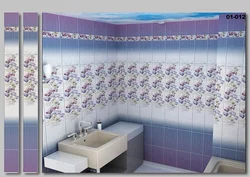 Plastic tiles for bathroom photo
