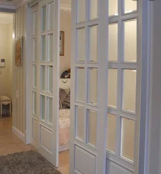Дизайн двери в зал квартиры