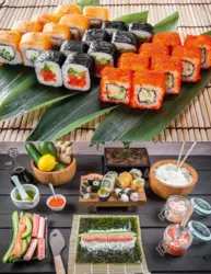 Japanese cuisine with photos at home