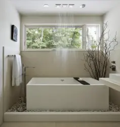 Плитка на окне ванны фото
