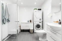 Photo Bath Interiors Washing Machine