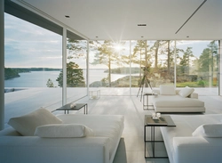 Интерьер дизайн квартир с панорамными окнами