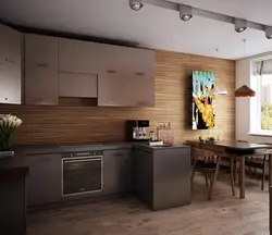 Дизайн интерьера кухня ламинат