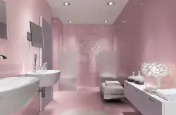 Шэра ружовая ванна фота