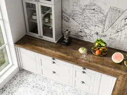 Union countertops for the kitchen in the interior