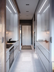 Kitchen photos for narrow corridors