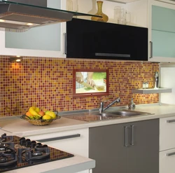 Kitchen work wall design