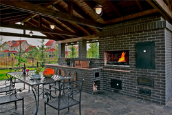 Photo of barbecue kitchens in dachas