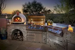 Photo of barbecue kitchens in dachas